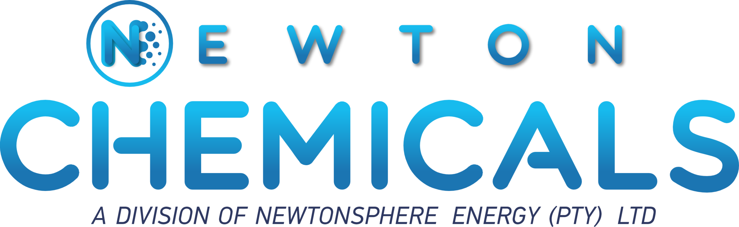 NEWTON CHEMICALS - TEXT WITH N SHADOW